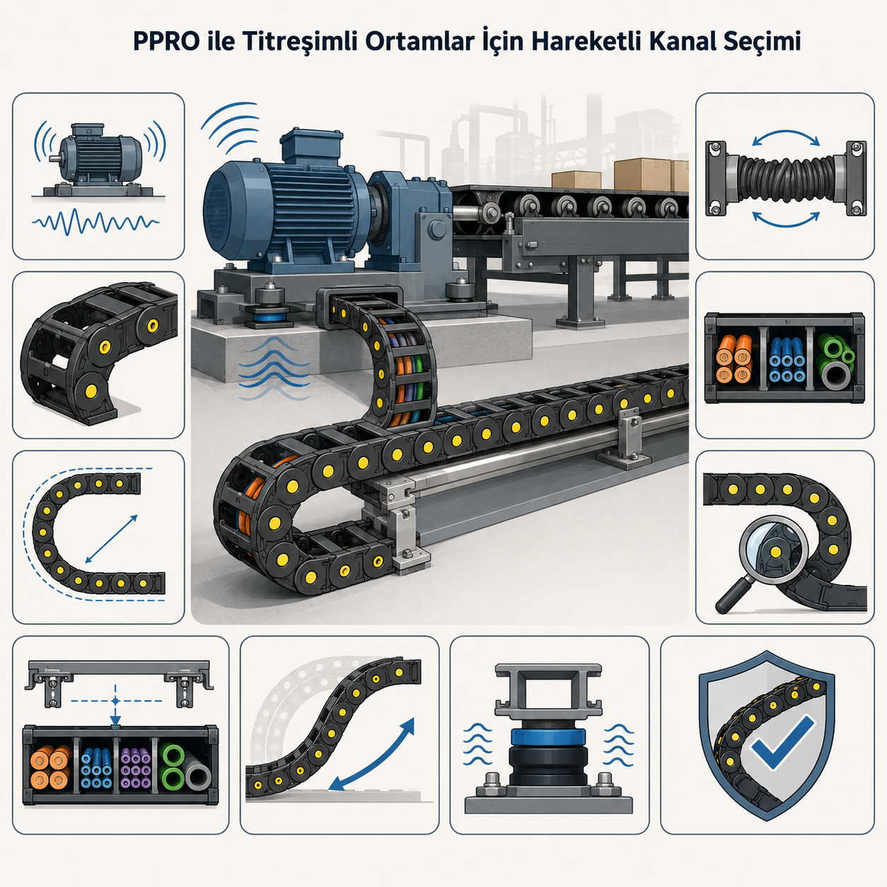 PPRO ile Titreşimli Ortamlar İçin Hareketli Kanal Seçimi