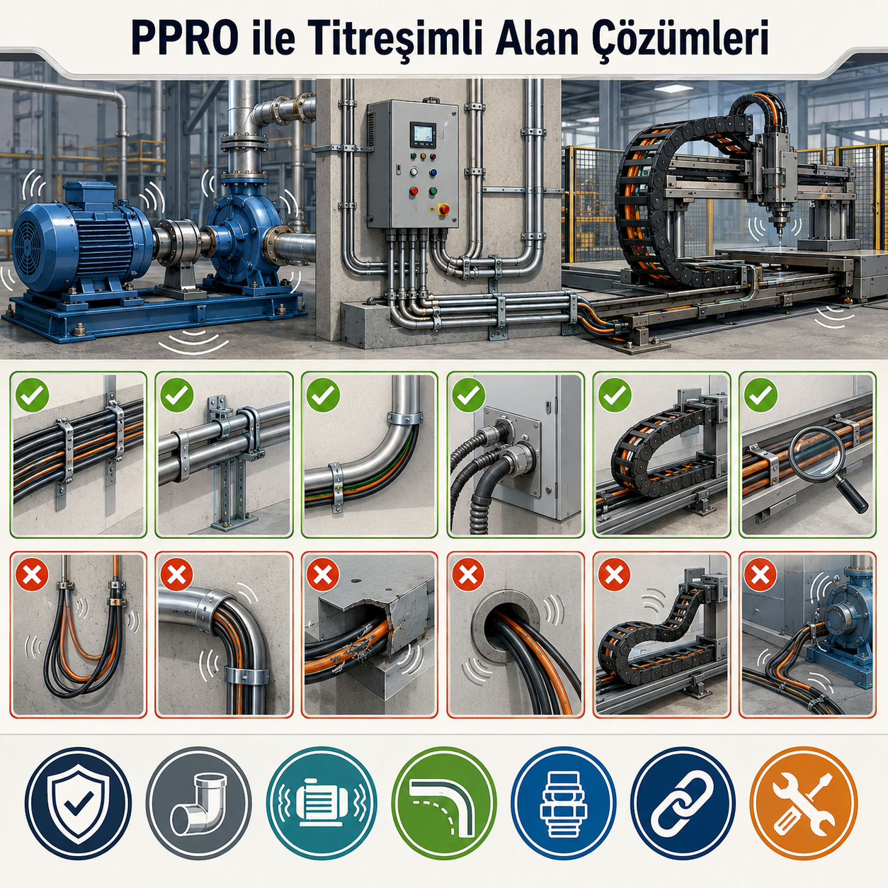 PPRO ile Titreşimli Endüstriyel Alanlara Uygun Çözümler