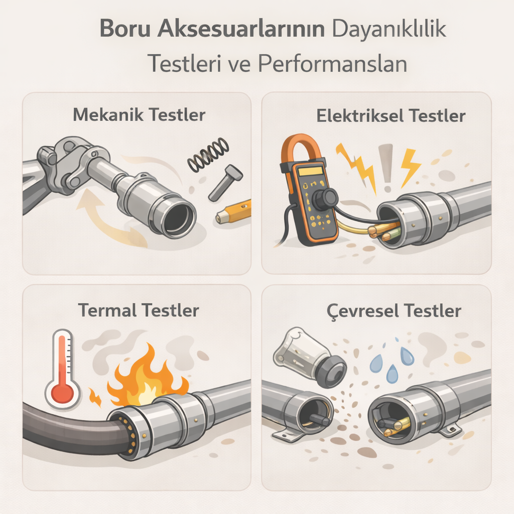 Boru Aksesuarlarının Dayanıklılık Testleri ve Performansları