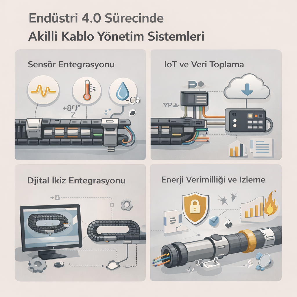 Endüstri 4.0 Sürecinde Akıllı Kablo Yönetim Sistemleri
