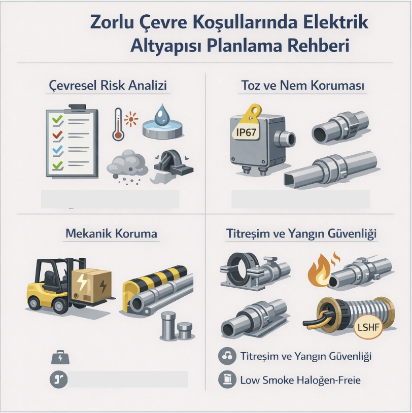 Zorlu Çevre Koşullarında Elektrik Altyapısı Planlama Rehberi
