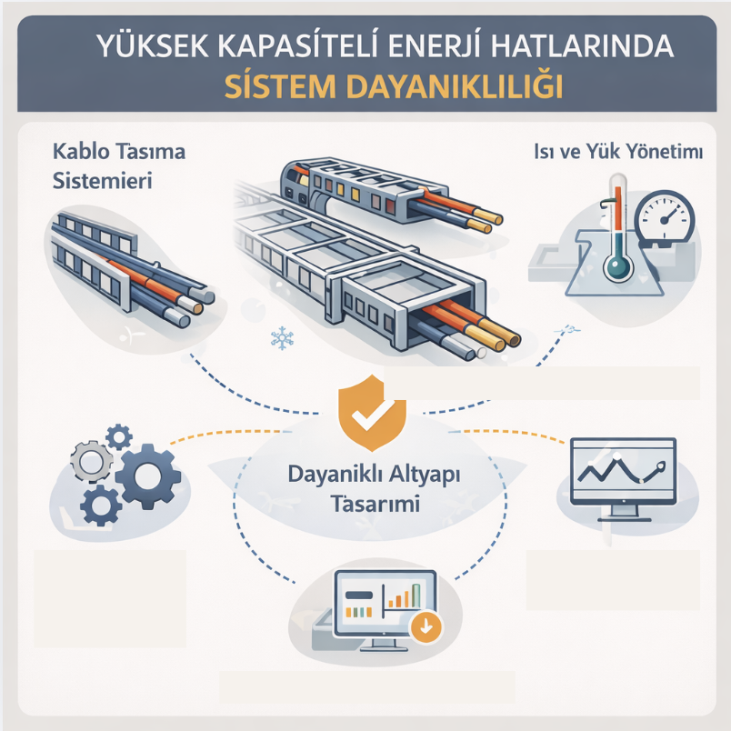 Yüksek Kapasiteli Enerji Hatlarında Sistem Dayanıklılığı