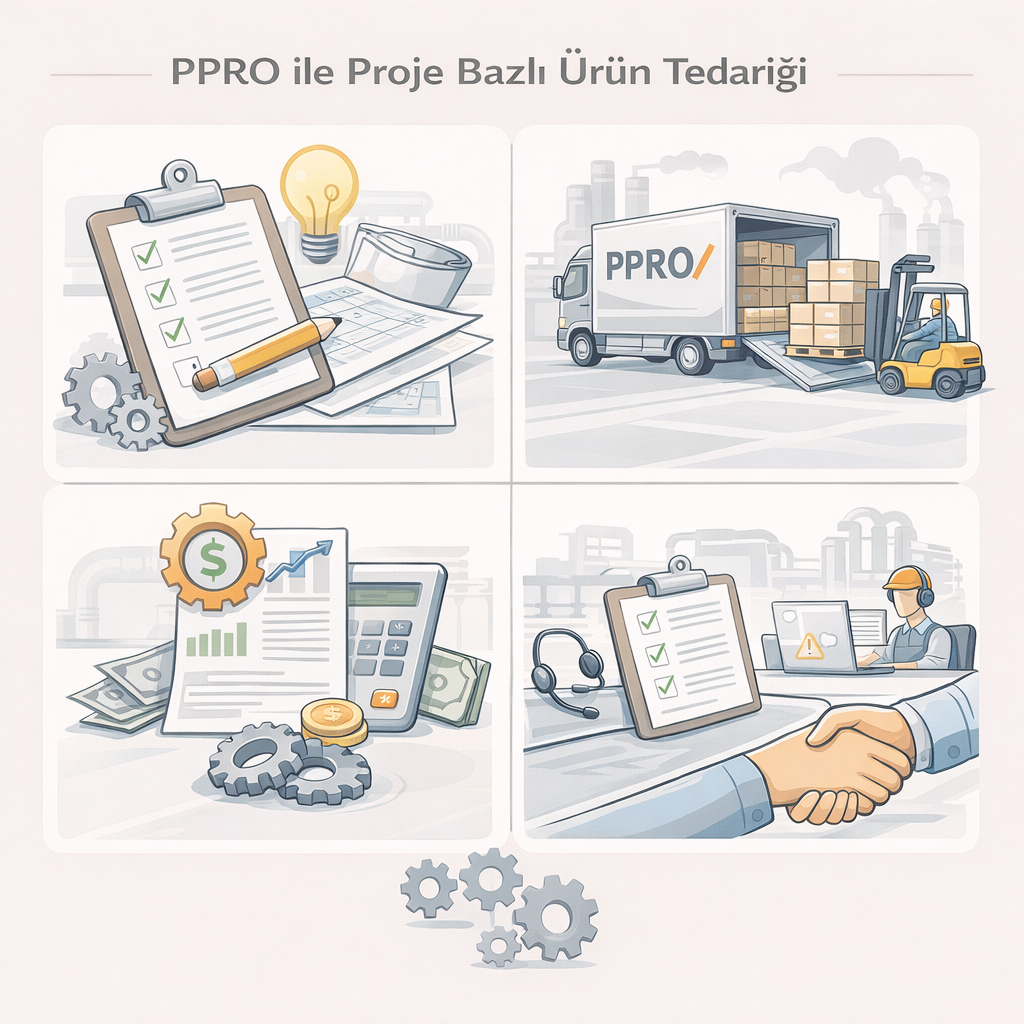 PPRO ile Proje Bazlı Ürün Tedariği