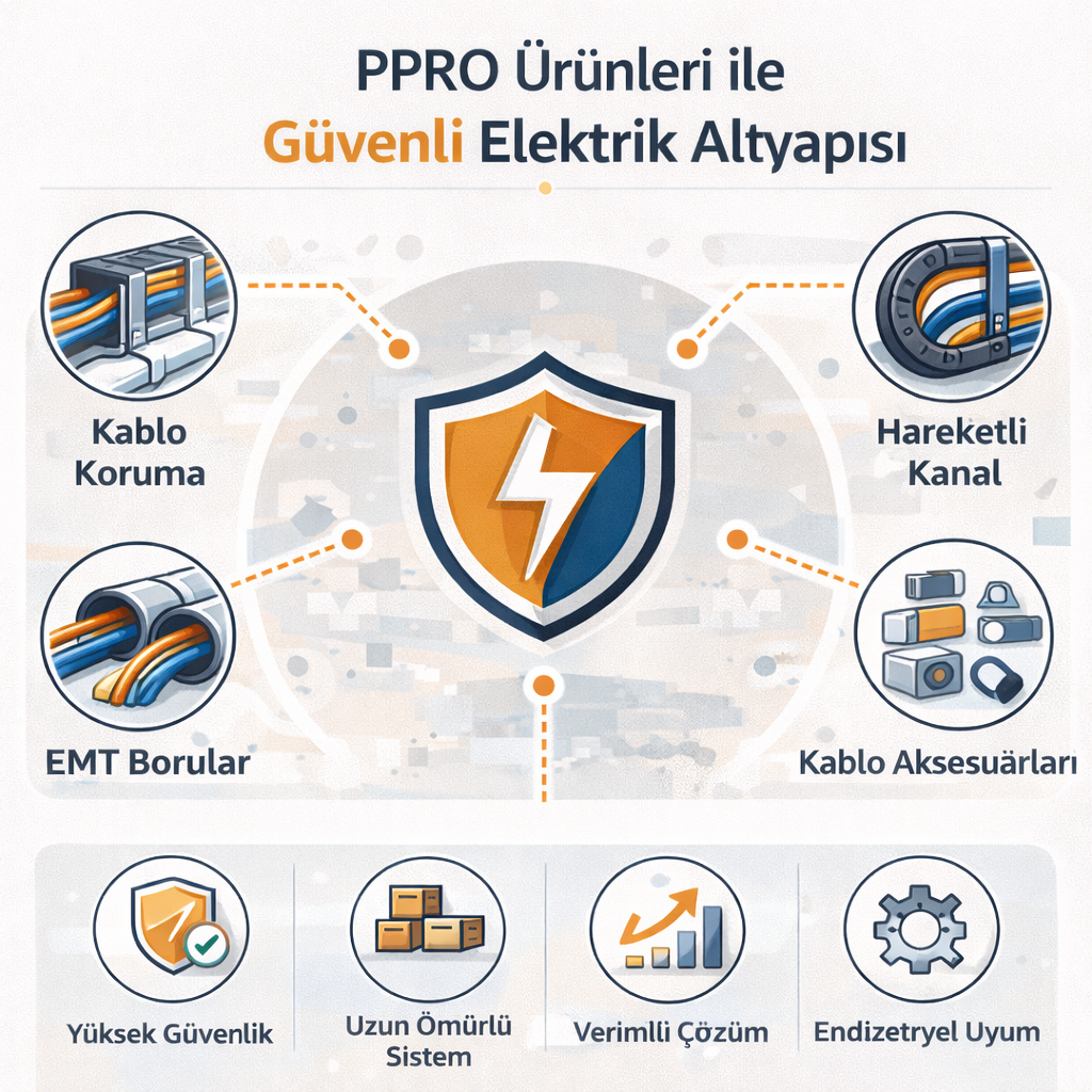 PPRO Ürünleri ile Güvenli Elektrik Altyapısı