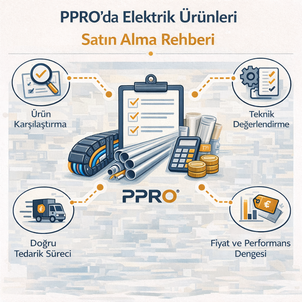 PPRO’da Elektrik Ürünleri Satın Alma Rehberi