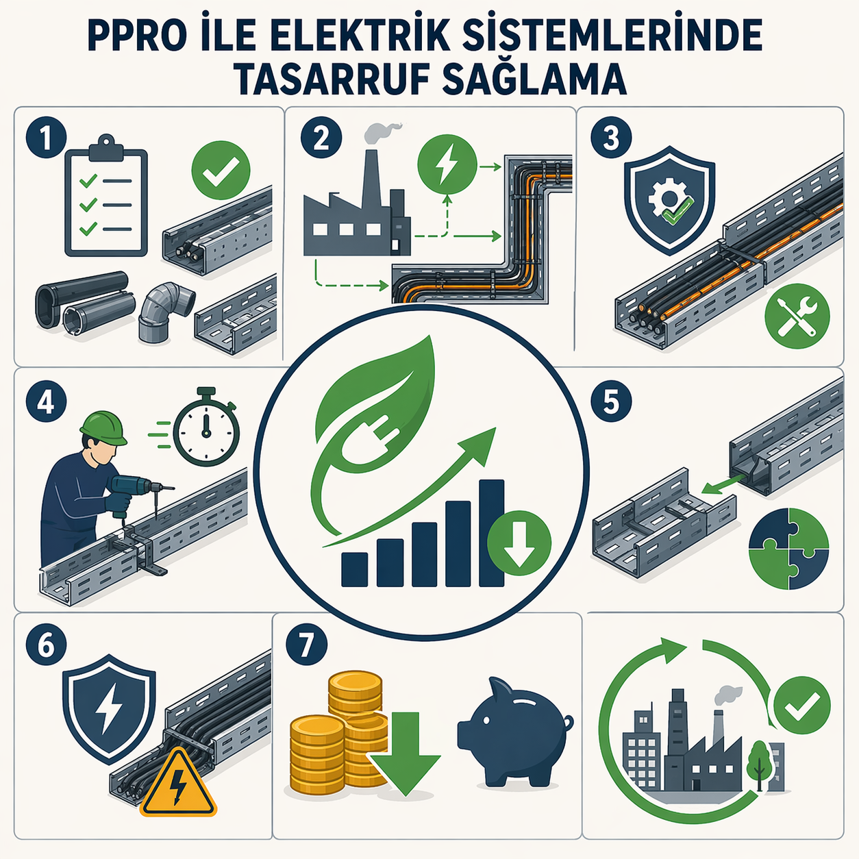 PPRO ile Elektrik Sistemlerinde Tasarruf Sağlama