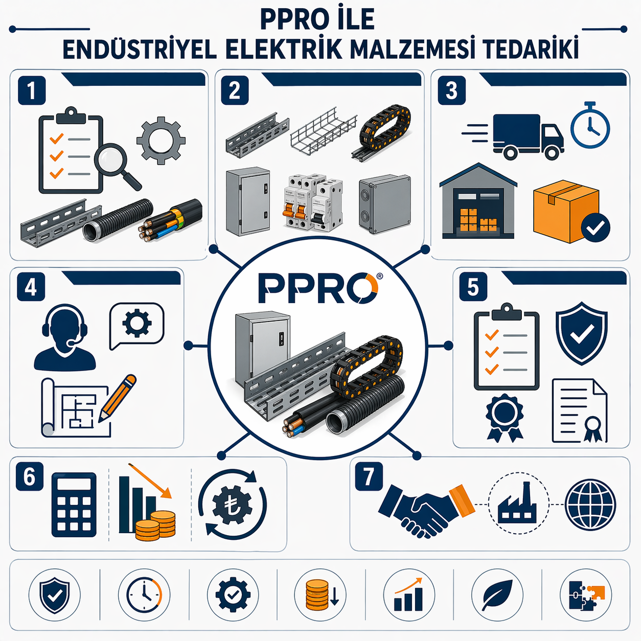 PPRO ile Endüstriyel Elektrik Malzemesi Tedariki
