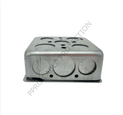 KARE GALVANİZ ÇELİK BUAT  (102x102x38 MM)